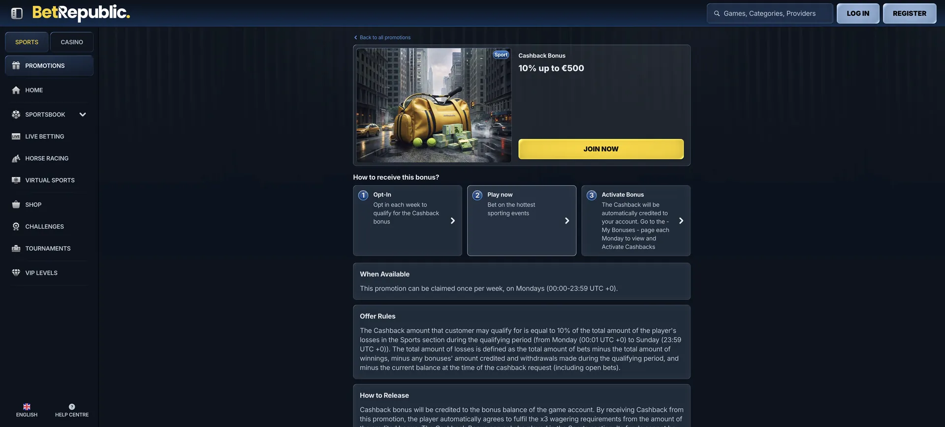 Betrepublic Casino Bonus: 2 De Aktionen 10 Up To 500