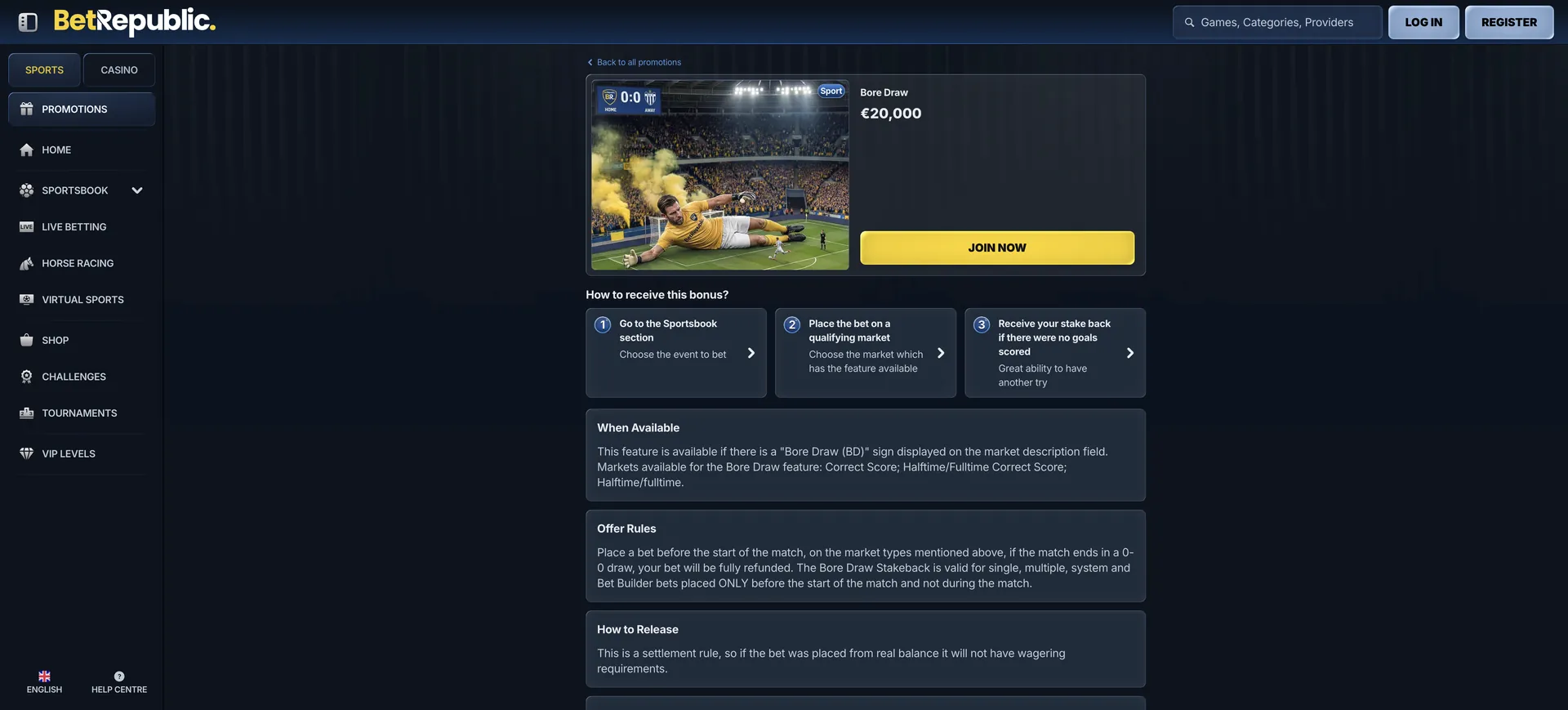 Betrepublic Casino Bonus: 2 De Aktionen 20 000