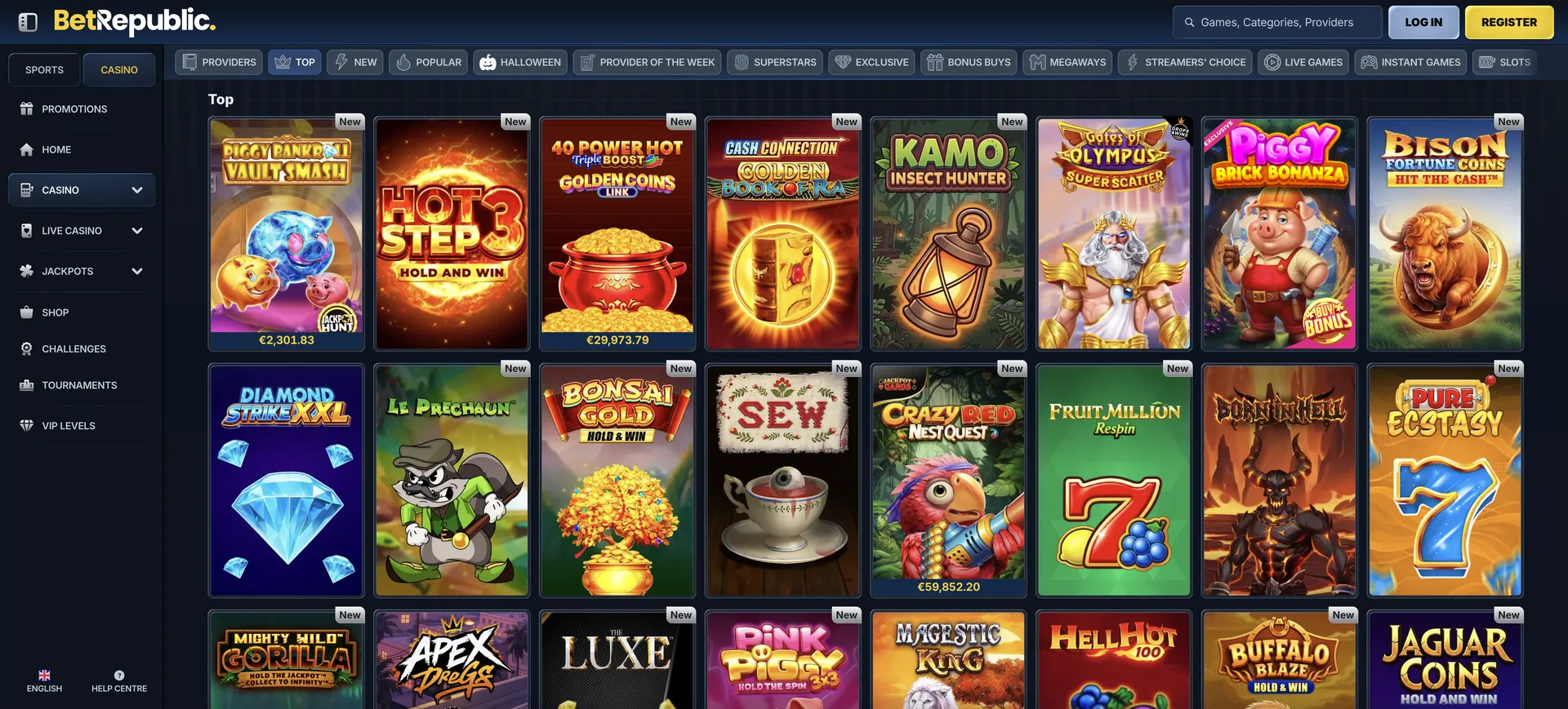 Betrepublic Casino Auszahlung: 2 De Top