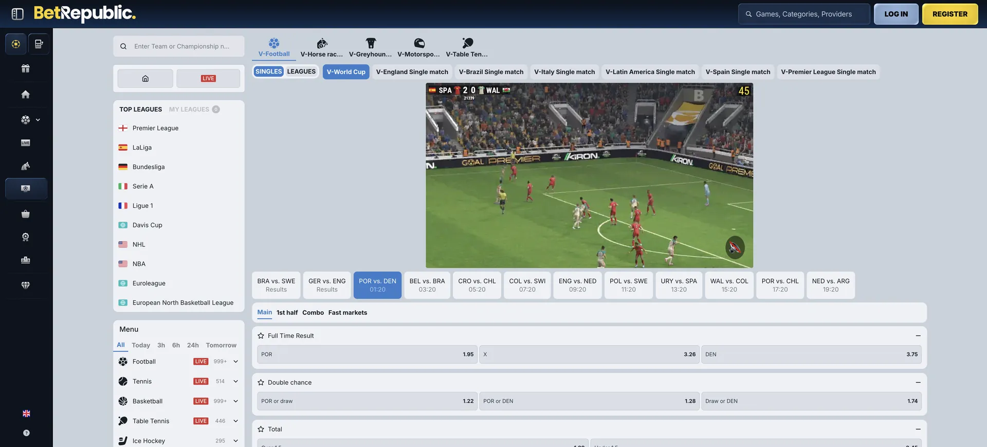 Betrepublic Sportwetten: 2 De Virtual Sports