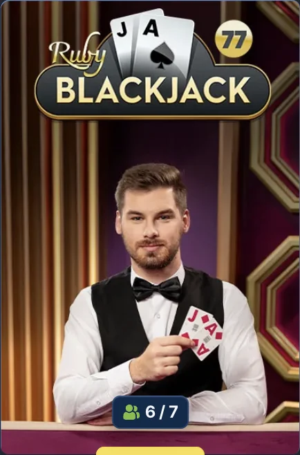 Betrepublic Casino: Blackjack 77 - Ruby